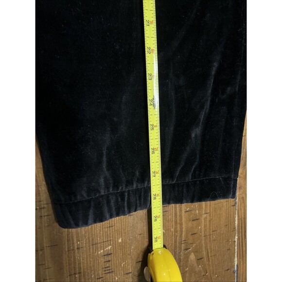 Vintage Act lll Black Midi Skirt Pull on Sz 12 , Velour , Classic, Holiday - Picture 4 of 6